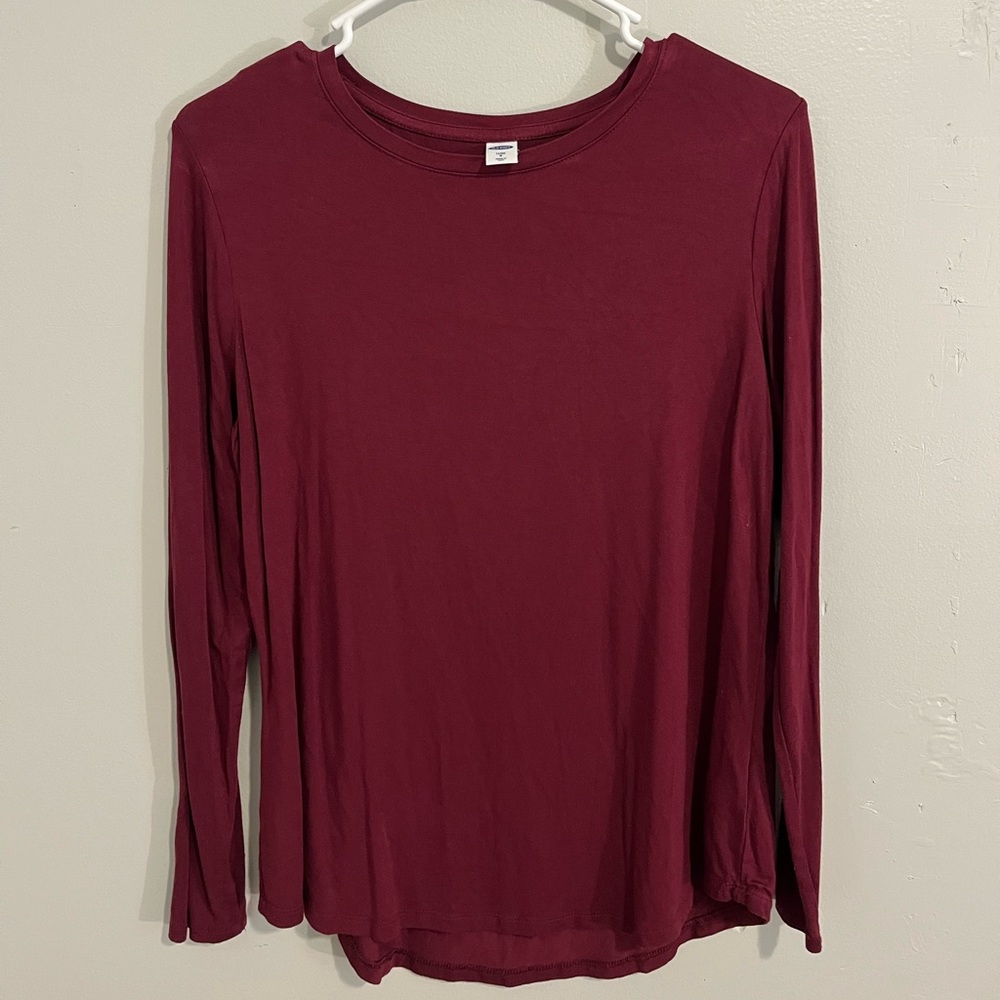 Maroon Old Navy Lux Top